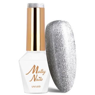 Molly Nails Lakier Hybrydowy 8 g - Nr 36 Platinium