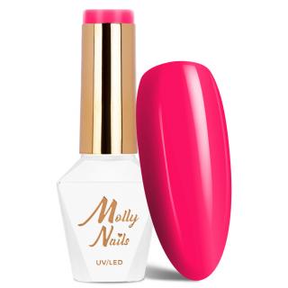 Molly Nails Lakier Hybrydowy 8 g - Nr 52 Temptress Neon