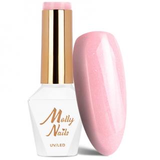 Molly Nails Lakier Hybrydowy 8 g - Nr 524 Crystal Rose