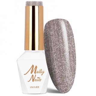 Molly Nails Lakier Hybrydowy 8 g - Nr 627 Let It Snow