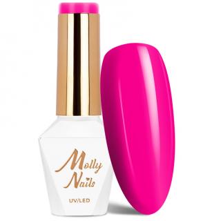 Molly Nails Lakier Hybrydowy 8 g - Nr 723 Pink Tulip