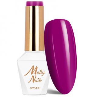 Molly Nails Lakier Hybrydowy 8 g - Nr 725 Purple Crocus