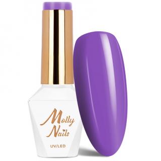 Molly Nails Lakier Hybrydowy 8 g - Nr 726 Purple Lavender
