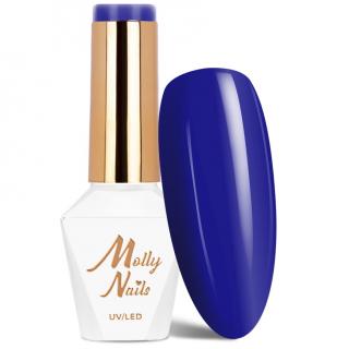 Molly Nails Lakier Hybrydowy 8 g - Nr 727 Blue Hydrangea