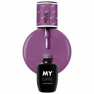 MYLAQ Lakier Hybrydowy 5 ml - M026 My Lavender Fields