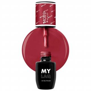 MYLAQ Lakier Hybrydowy 5 ml - M069 My Red Velvet