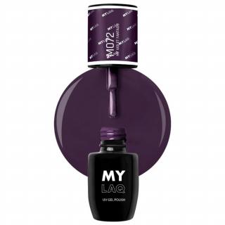 MYLAQ Lakier Hybrydowy 5 ml - M072 My Violet Fantasy