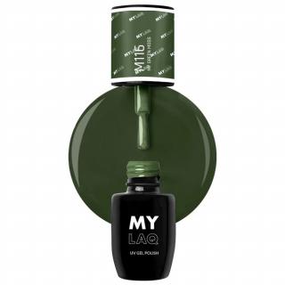 MYLAQ Lakier Hybrydowy 5 ml - M116 My Green Moss