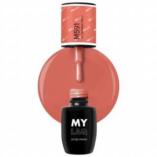 MYLAQ Lakier Hybrydowy 5 ml - M591 My Glamour Trend