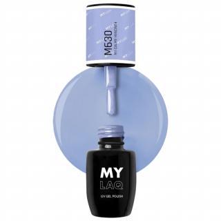 MYLAQ Lakier Hybrydowy 5 ml - M630 My Calmy Hyacinth