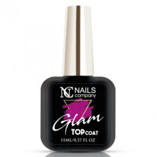 Nails Company Glam Top Coat Pink 6 ml