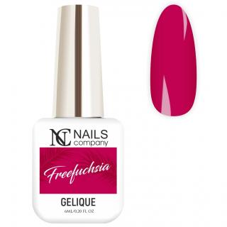 Nails Company Lakier Hybrydowy 6 ml - Freefuchsia