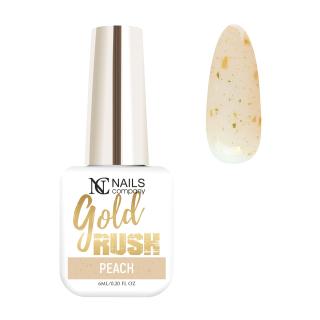 Nails Company Lakier Hybrydowy 6 ml - Gold Rush Peach