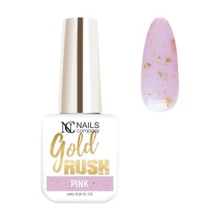 Nails Company Lakier Hybrydowy 6 ml - Gold Rush Pink