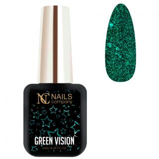Nails Company Lakier Hybrydowy 6 ml - Green Vision