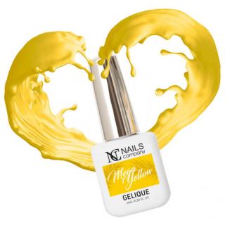 Nails Company Lakier Hybrydowy 6 ml - Mega Yellow