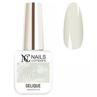 Nails Company Lakier Hybrydowy 6 ml - Pearl White