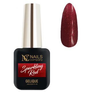 Nails Company Lakier Hybrydowy 6 ml - Sparkling Red