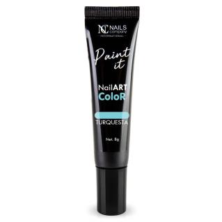 Nails Company Paint It NailArt Color 8 g - Turquesta