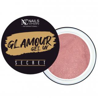 Nails Company Żel Budujący Glamour UV z Drobinkami 50 g - Secret