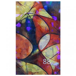 Naklejka Do Paznokci Samoprzylepna 8 x 5 cm Laser Effect - Nr 64
