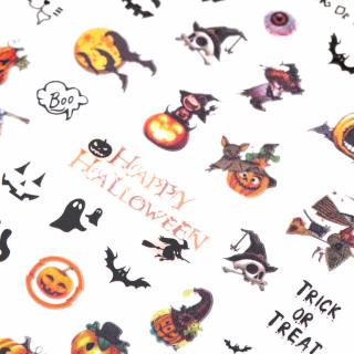 Naklejki Do Paznokci Cienkie Samoprzylepne R231 - Halloween