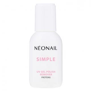 NeoNail Aceton Do Lakierów Simple 50 ml Simple Remover Proteins