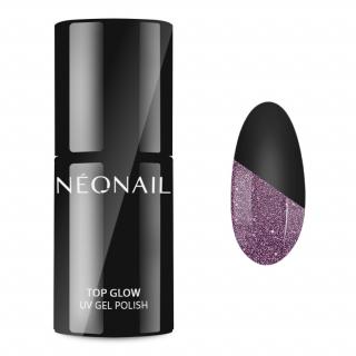 NeoNail Lakier Hybrydowy 7,2 ml - Top Glow Sparkling 7809-7