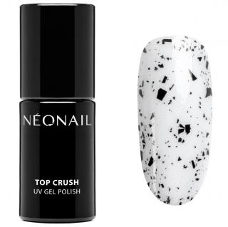 NeoNail Top Hybrydowy Top Crush Black Gloss 7,2 ml