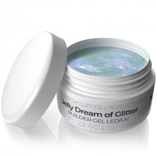 NTN Premium Żel Budujący Do Paznokci Limited Edition 30 g - Jelly Dream Of Glitter