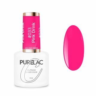 Purelac Lakier Hybrydowy 6 ml - #033 Pink Drink