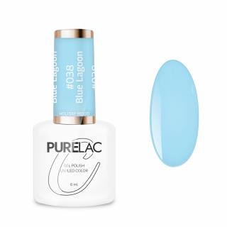 Purelac Lakier Hybrydowy 6 ml - #038 Blue Lagoon