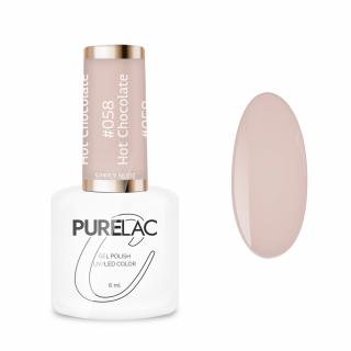 Purelac Lakier Hybrydowy 6 ml - #058 Hot Chocolate