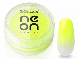 Silcare Efekt Dymu Neon Powder Lime 3g