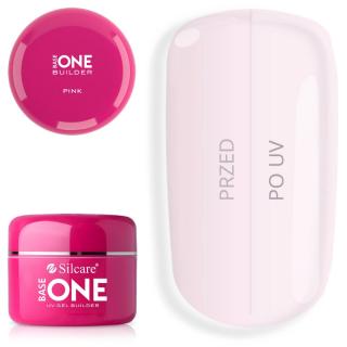 Silcare Żel Budujący Do Paznokci Base One UV Gel - Pink 250 g
