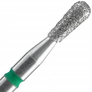 Staleks Frez Diamentowy Płomyk Zapałka Mini Zielony 2,3/5 mm FA120G023/5