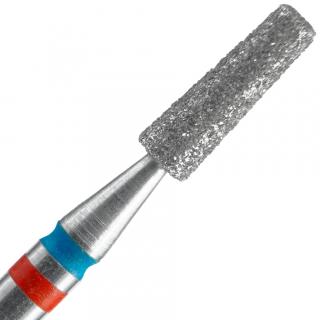 Staleks Frez Diamentowy Stożek Ścięty Duo Czerwono Niebieski 2,5/8 mm FA70RB025/8