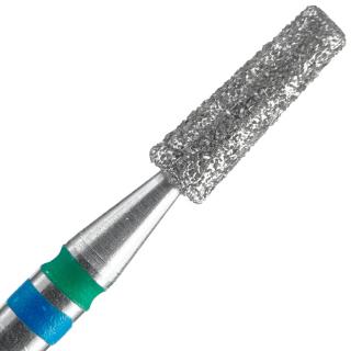 Staleks Frez Diamentowy Stożek Ścięty Duo Niebiesko Zielony 2,5/8 mm FA70BG025/8