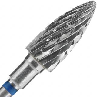 Staleks Frez z Węglika Spiekanego Szyszka Stożek Niebieski 6/14 mm FT110B060/14