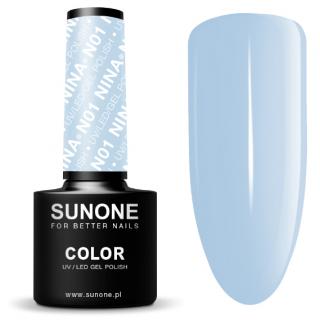 Sunone Lakier Hybrydowy N01 - Nina 5 ml