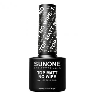 Sunone Lakier Hybrydowy Top Mat No Wipe 5ml