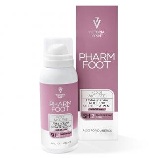 Victoria Vynn Pharm Foot Foot Mousse Pianka-Krem Kończąca Zabieg z 5% Mocznikiem 105 ml