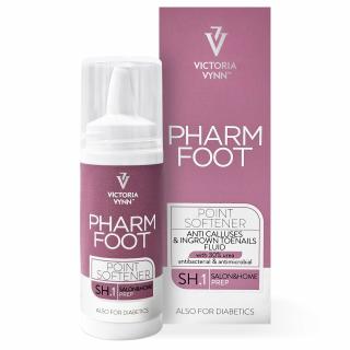 Victoria Vynn Pharm Foot Point Softener Punktowy Fluid Na Modzele i Wrastające Paznokcie z 30% Mocznikiem 15 ml