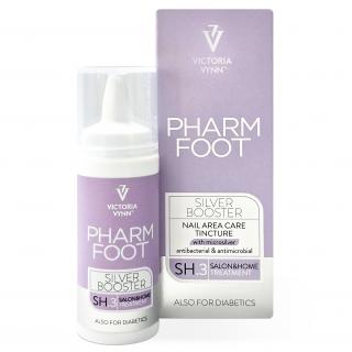 Victoria Vynn Pharm Foot Silver Booster Tynktura Do Pielęgnacji Okolic Okołopaznokciowych z Mikrosrebrem 15 ml