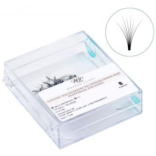 Wonder Lashes Gotowe Wachlarzyki Rzęsy Kępki Czarne 8w1 C 0,08 13 mm