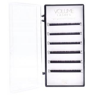Wonder Lashes Rzęsy Jedwabne Volume Lashes D 0,07 6-7 mm