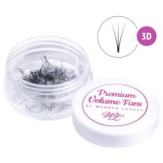 Wonder Lashes Rzęsy Premium Volume Fans 3D C 0,07 13 mm