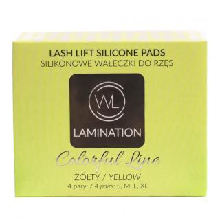 Wonder Lashes Wałeczki Do Laminacji Rzęs Colorful Line - Żółte