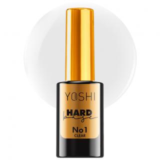 Yoshi Baza Hybrydowa Hard Base UV/LED 10 ml - No.1 Clear