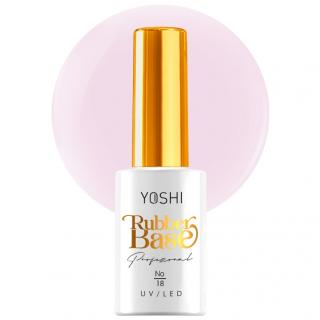 Yoshi Baza Kauczukowa Rubber Base UV/LED Hybrid 10 ml - No.18